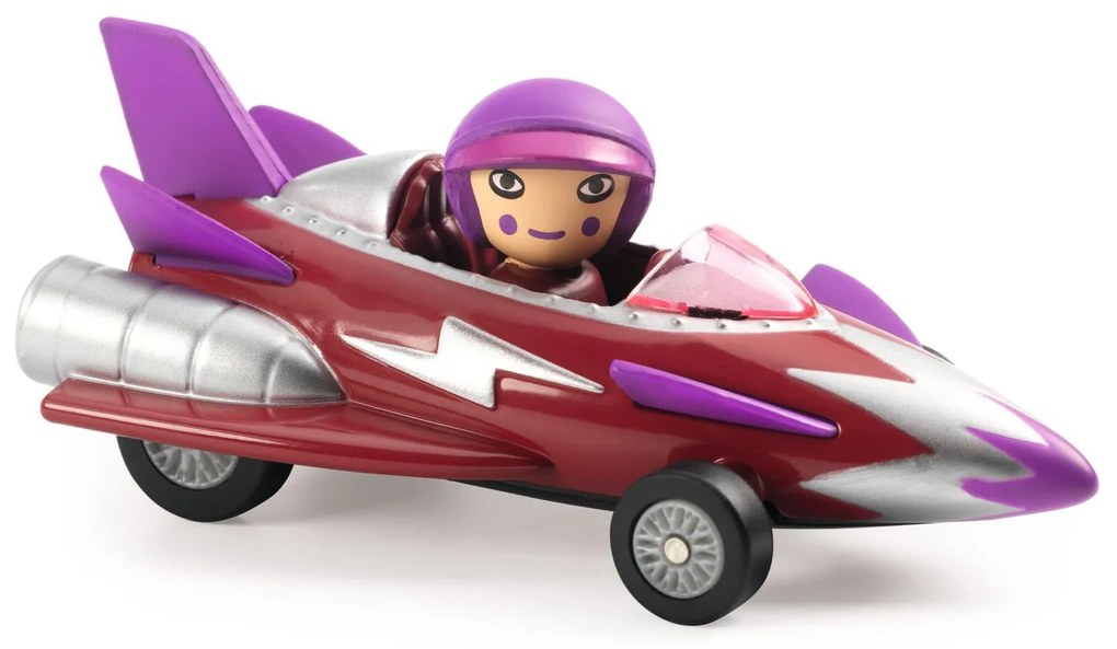 Balíček Crazy Motors - Taxi Joe & Shark N'Go & Pirate Wheels & Miss Burgundy & Green Flash