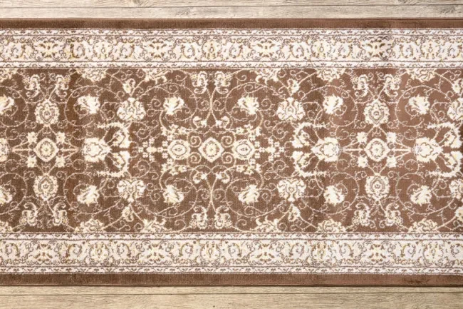 Behúň MEFE 2312 Ornament, ramka - béžový