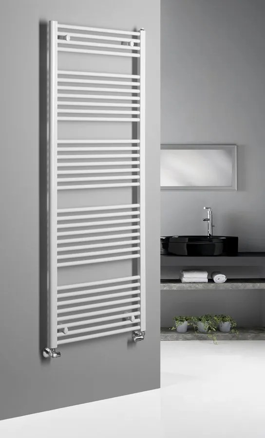 Aqualine Aqualine, DIRECT vykurovacie teleso s bočným pripojením 600x1680 mm, 1013 W, biela, ILR66T