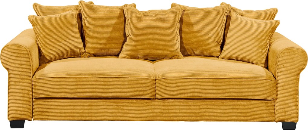 XXXLutz ROZKLADACIA POHOVKA, textil, žltá Landscape - Sedačky - 002220047306