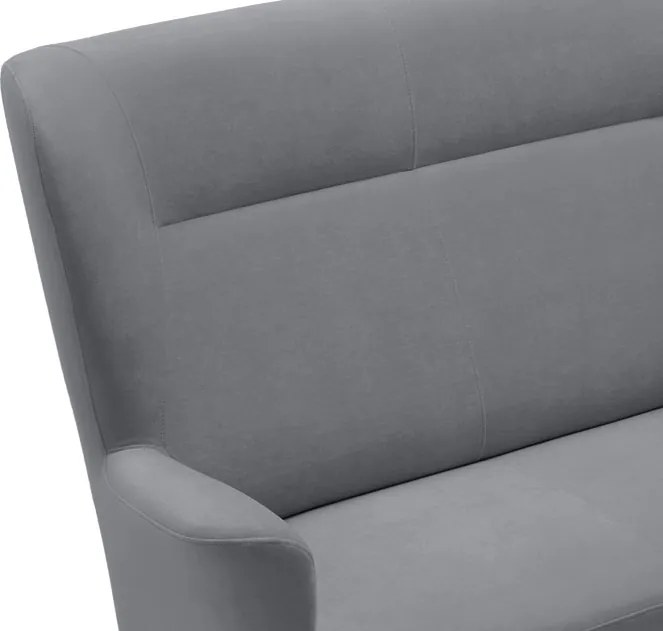 Dvojmiestna pohovka Next, šedá látka