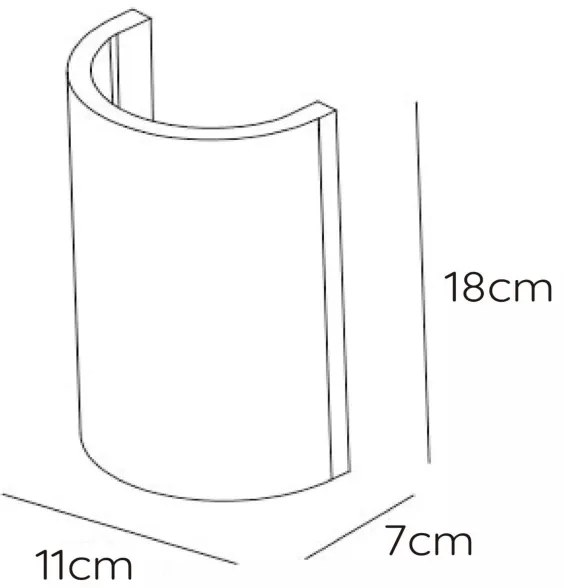 Lucide 35200/18/31 - Nástenné svietidlo GIPSY 1xG9/40W/230V biele
