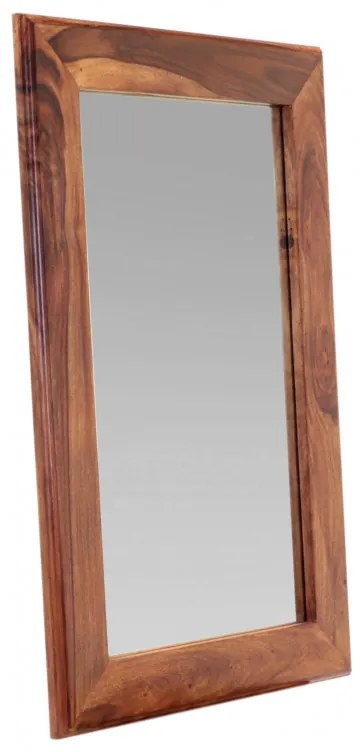Zrkadlo Tara 60x90 indický masív palisander Only stain