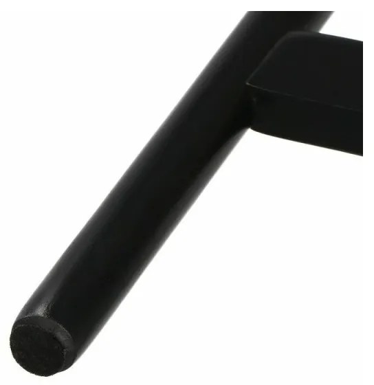 SPRINGOS Drevený stojan na kvety 30 cm, čierny SPRINGOS FLO