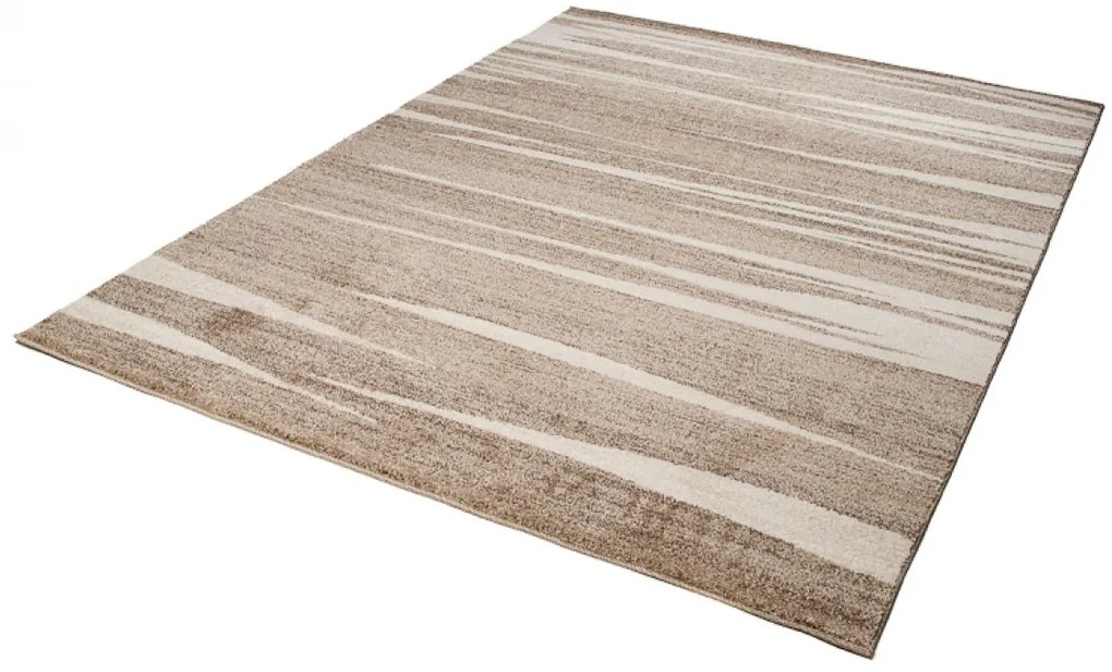 Koberec 3436A DARK BEIGE SARI 3UX Veľkosť: 140x190cm