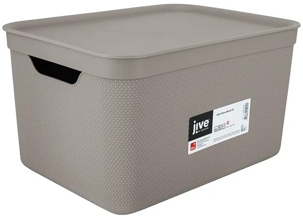 ROTHO JIVE DECO úložný box 16L - cappuccino