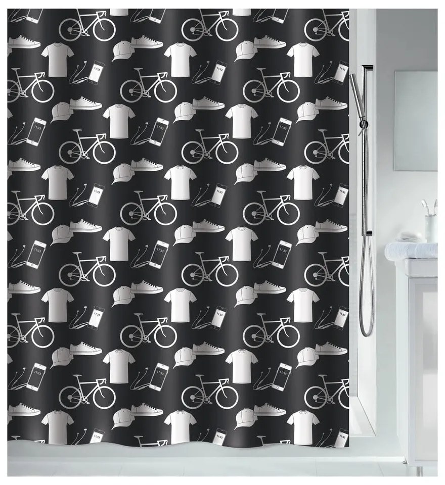 Sprchový záves 180x200 cm Patchwork – Spirella