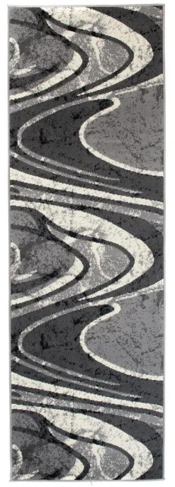Kusový koberec PP Volga šedý atyp 100x500cm