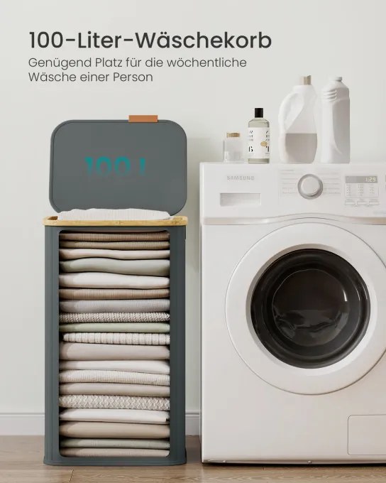 Kôš na bielizeň LCB518GN01