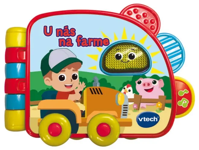 Vtech knížka - U nás na farme