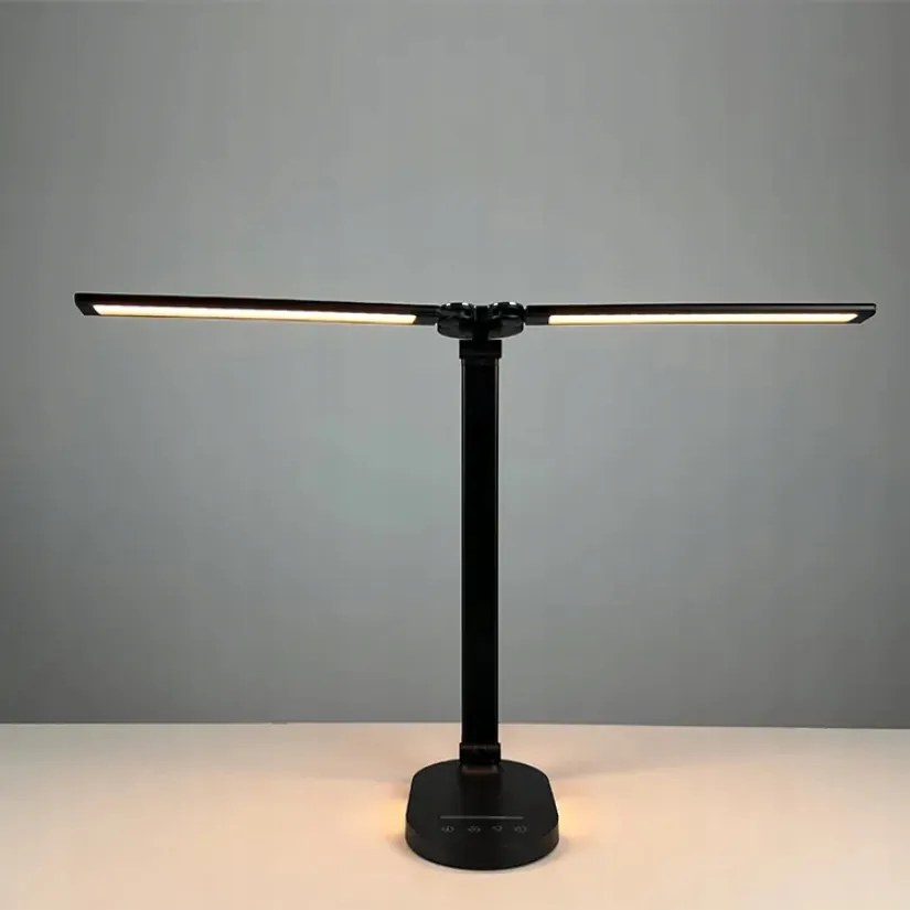 BERGE LED dvojitá stolná lampa 8W - BRUSEL