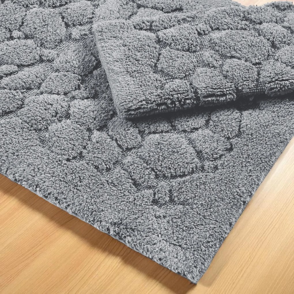 DY Kúpeľňová sada koberčekov Boston 10 - sivá