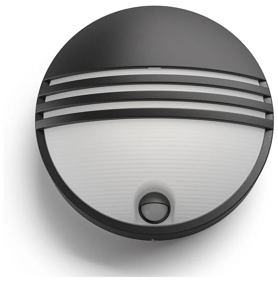 Philips 17297/30/16 -LED Vonkajšie svietidlo so senzorom YARROW 1xLED/6W/230V IP44