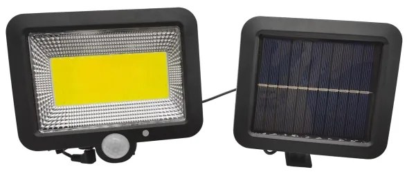 LED Solárny reflektor so senzorom DUO LED/1W/3,7V 1200 mAh IP44