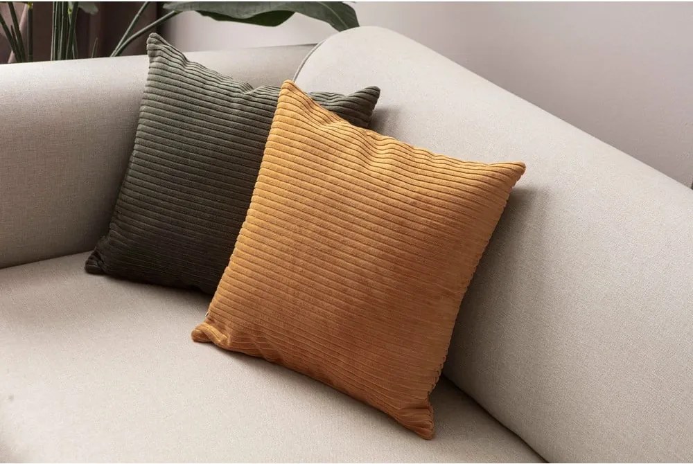 Menčestrové obliečky na vankúše v súprave 2 ks 43x43 cm – Mioli Decor