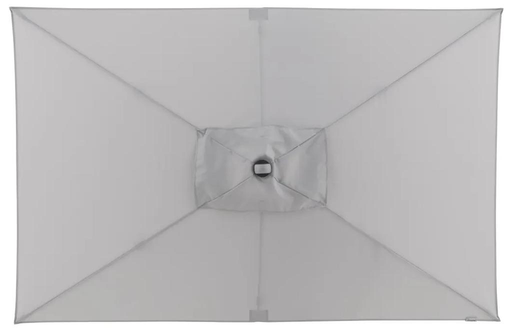Doppler EXPERT 220 x 140 cm - slnečník s automatickým naklápaním světle šedý (kód farby 827), 100 % polyester