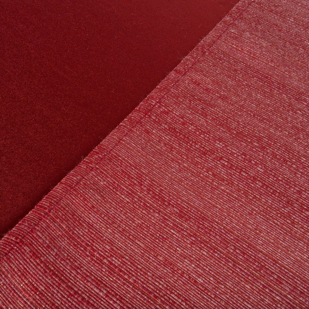 OBRUS GLAMO SADA 140X220 CM, 33X220 CM BORDOVÁ