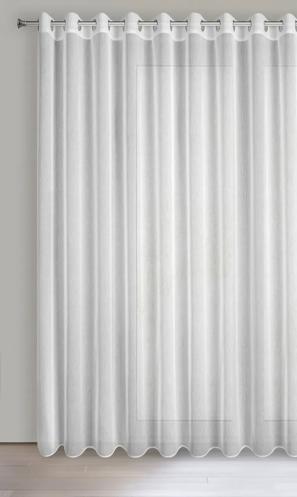 ZÁCLONA SONIA 300X250 CM BIELA