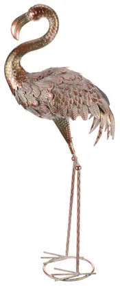 Plameniak 86 cm - kovová záhradná dekorácia