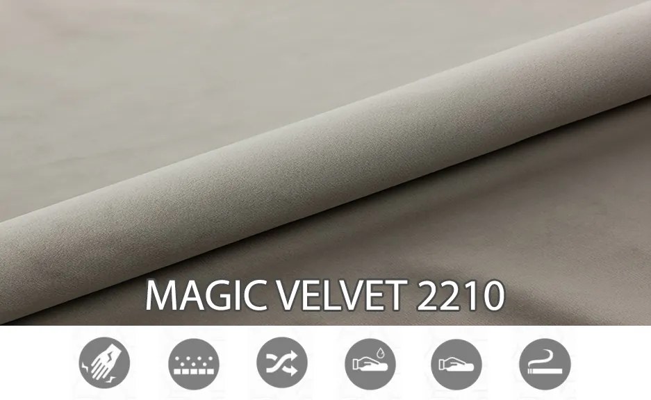 Manželská posteľ Boxspring 140 cm Foxtrot (svetlobéžová) (s matracom a úl. priestorom). Akcia -20%. Vlastná spoľahlivá doprava až k Vám domov. 1043366