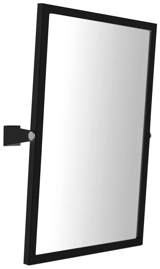 Sapho, HANDICAP zrkadlo výklopné 40x60cm, čierna, XH007B