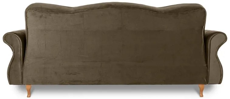 Pohovka Panama 3, hnedá (Monolith 09)
