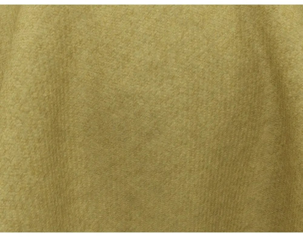 Žlté čalúnené jedálenské kreslo Kanoa – Makamii