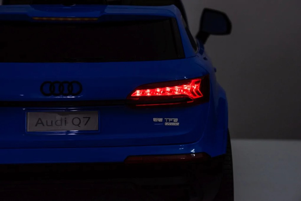 Elektrické auto Audi Q7 NEW LIFT RAMIZ PA.HL678 - modré