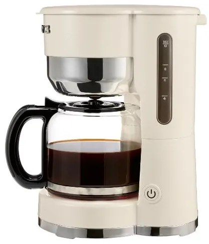 Silvercrest®  Kávovar Chrom Retro 1973 Skmr 1000 A1/Sokmr 1000 A1, krémový  (100393097)