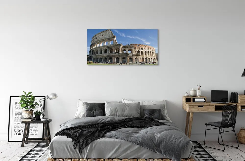 Obraz na plátne Rome Colosseum 120x60 cm