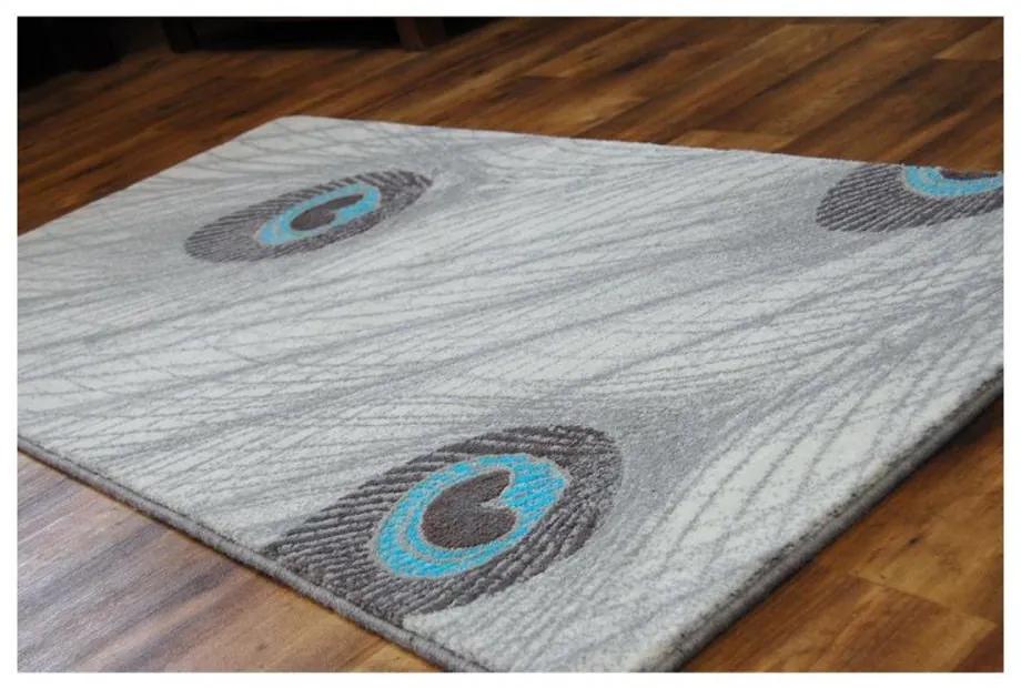 Luxusný kusový koberec akryl Pierka krémový 160x235cm