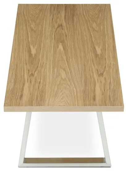 Autronic BONTEC Konferenčný stolík 120x60cm, dyha, dub, CT-W1515 OAK Farba: Prírodné