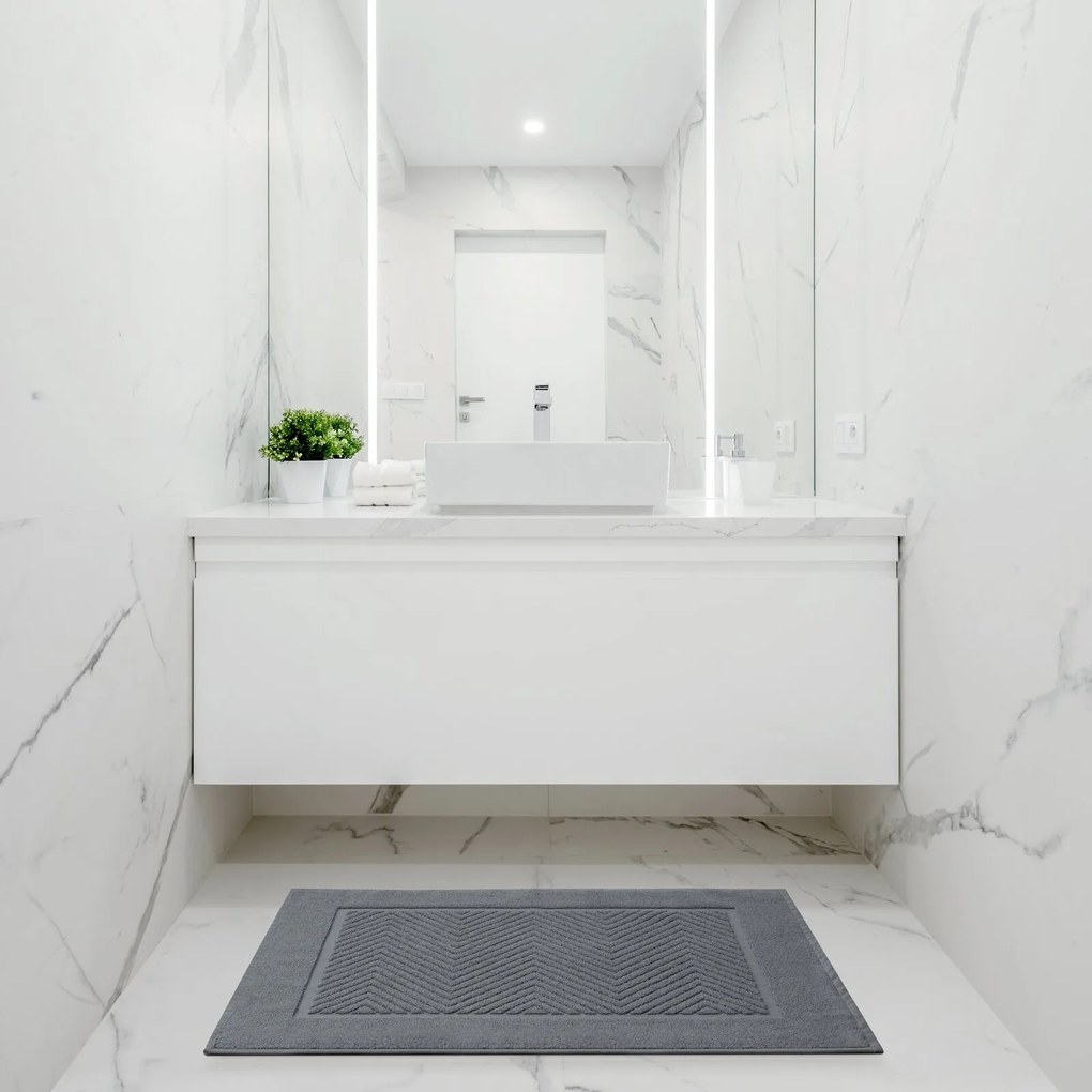 Kúpeľňový koberec KALIA 50x70 cm amarant