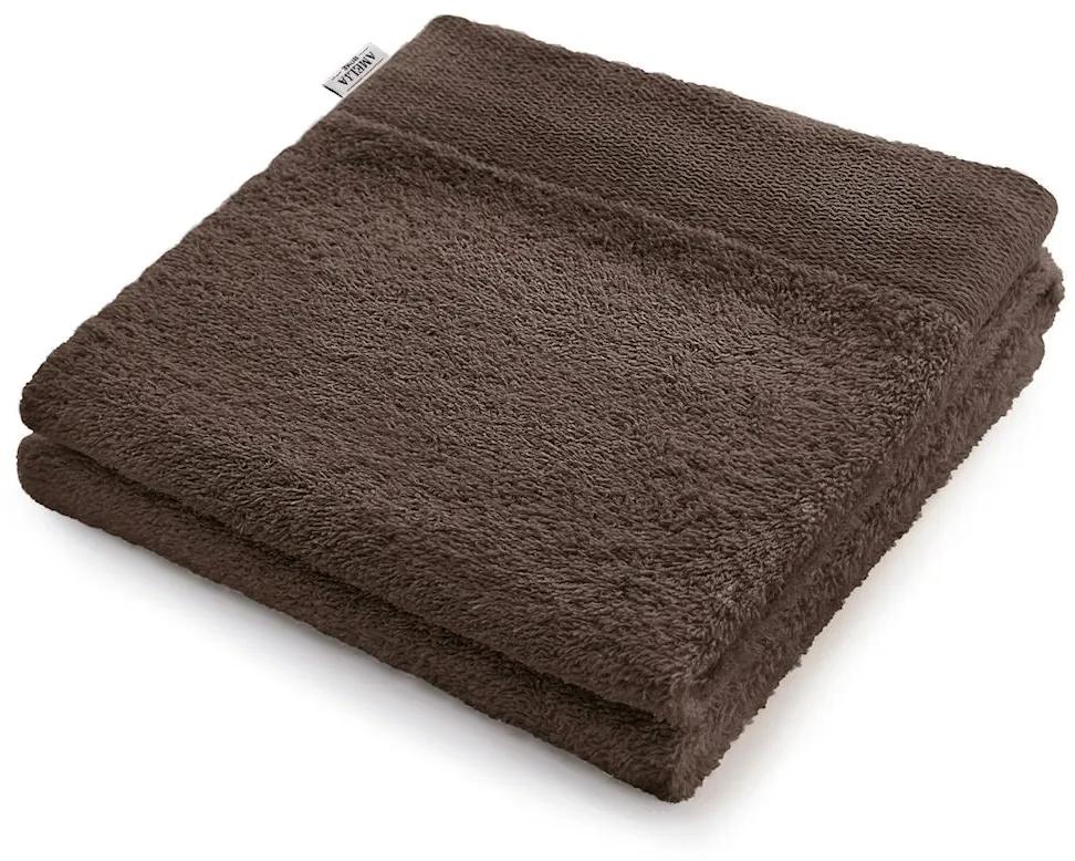 Amelia Home Bavlněný ručník DecoKing Berky hnědý