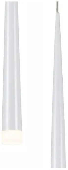 Minimalistické svietidlo Stylo 8 biele