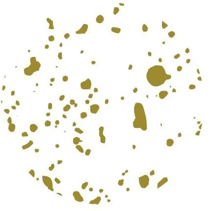 Zásuvkový box s 3 zásuvkami v zlato-bielej farbe Bigso Box of Sweden Ingrid