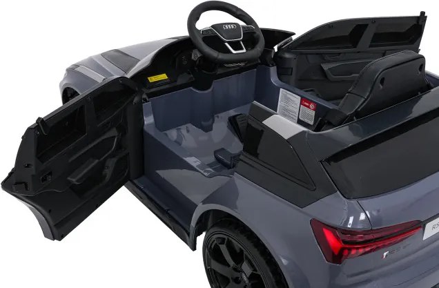 Elektrické autíčko Audi RS6 Avant GT sivé