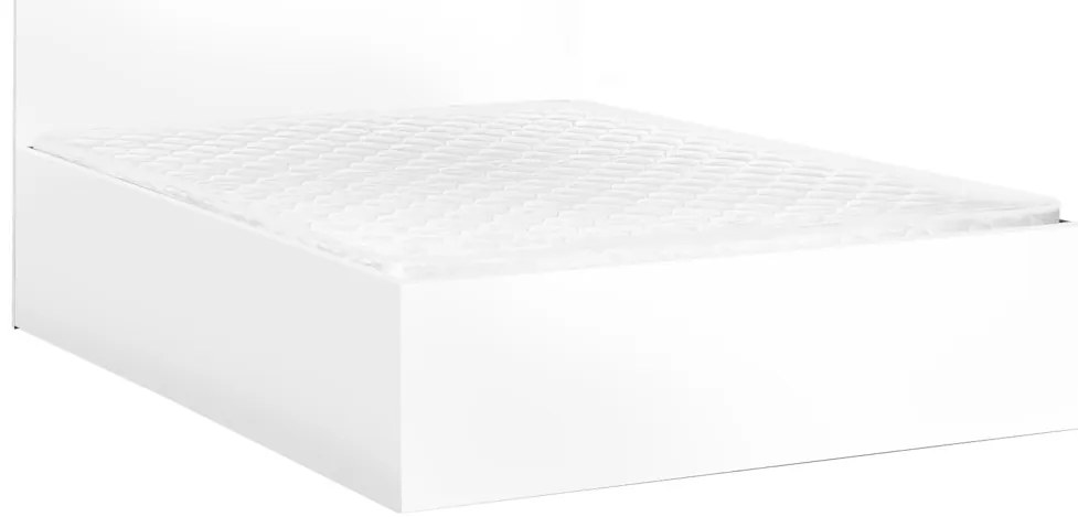 AKCIA Posteľ SOFIA 160 x 200 cm, biela II. akosť