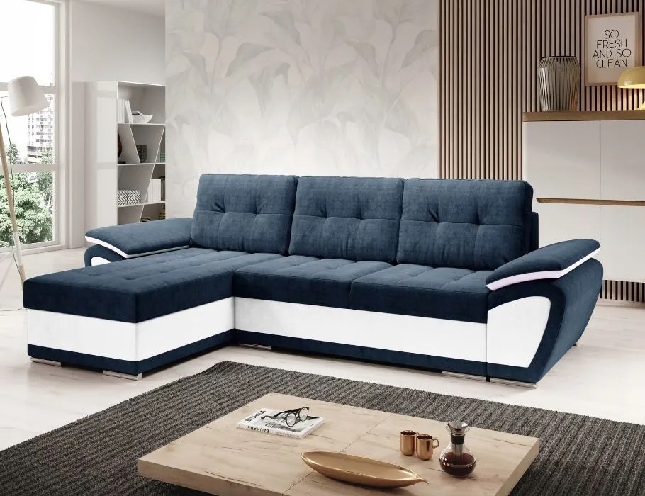 Moderný rozkladací rohový gauč Enzo do obývačky