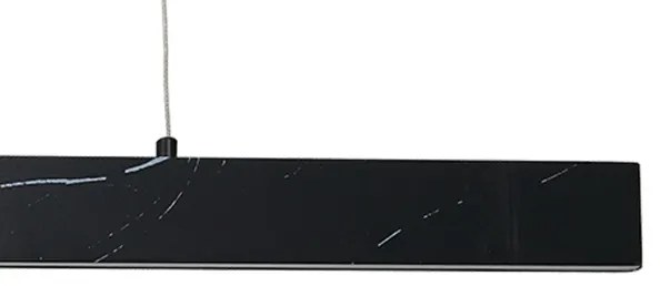 LED Luster na lanku PIERCE LED/18W/230V čierna