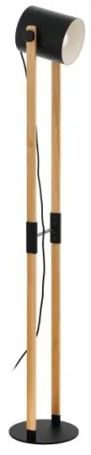 Eglo 43521 - Stojacia lampa HORNWOOD 1xE27/28W/230V