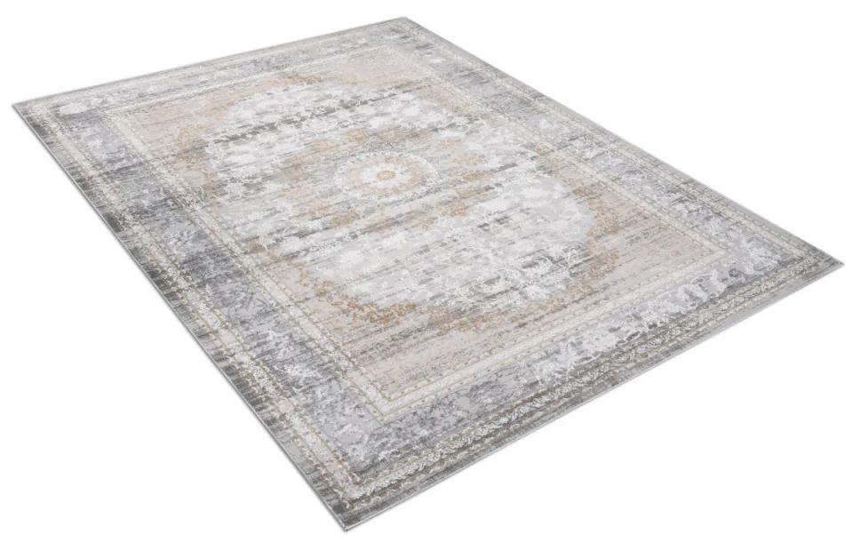 Kusový koberec Hiberia šedo-hnedý 80x150cm
