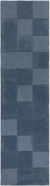 XXXLutz RUČNE TKANÝ KOBEREC, 60/230 cm modrá Flair Rugs - Online Only bytové doplnky - 003165015704