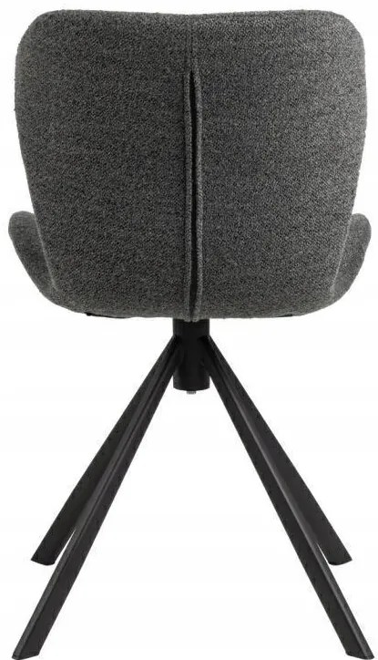 Otočná jídelní židle Batilda A1 antracit