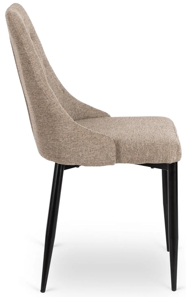 PROXIMA.store - Čalúnená jedálenská stolička CORK 2 FARBA: béžová