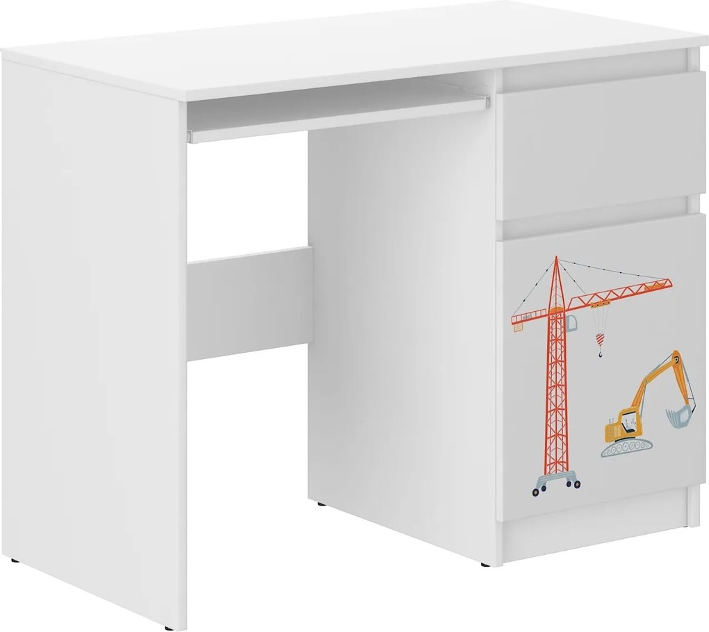 Wooden Toys Detský písací stôl N-33 MASZYNY