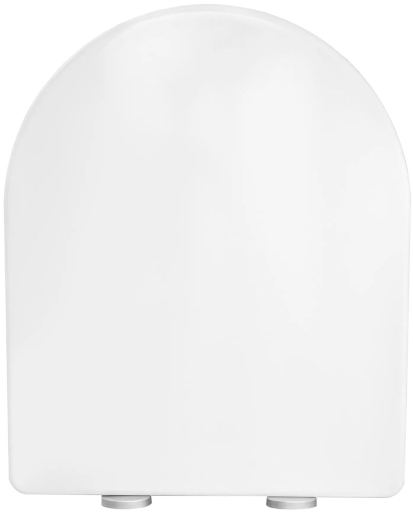 Gamma Sewilla D4, WC sedadlo 420x345mm, SoftClose, biela lesklá, GMA-D4