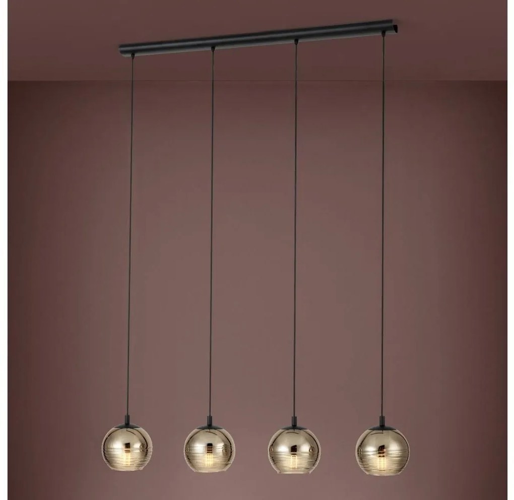 Eglo 39686 - Luster na lanku LEMORIETA 4xE27/40W/230V