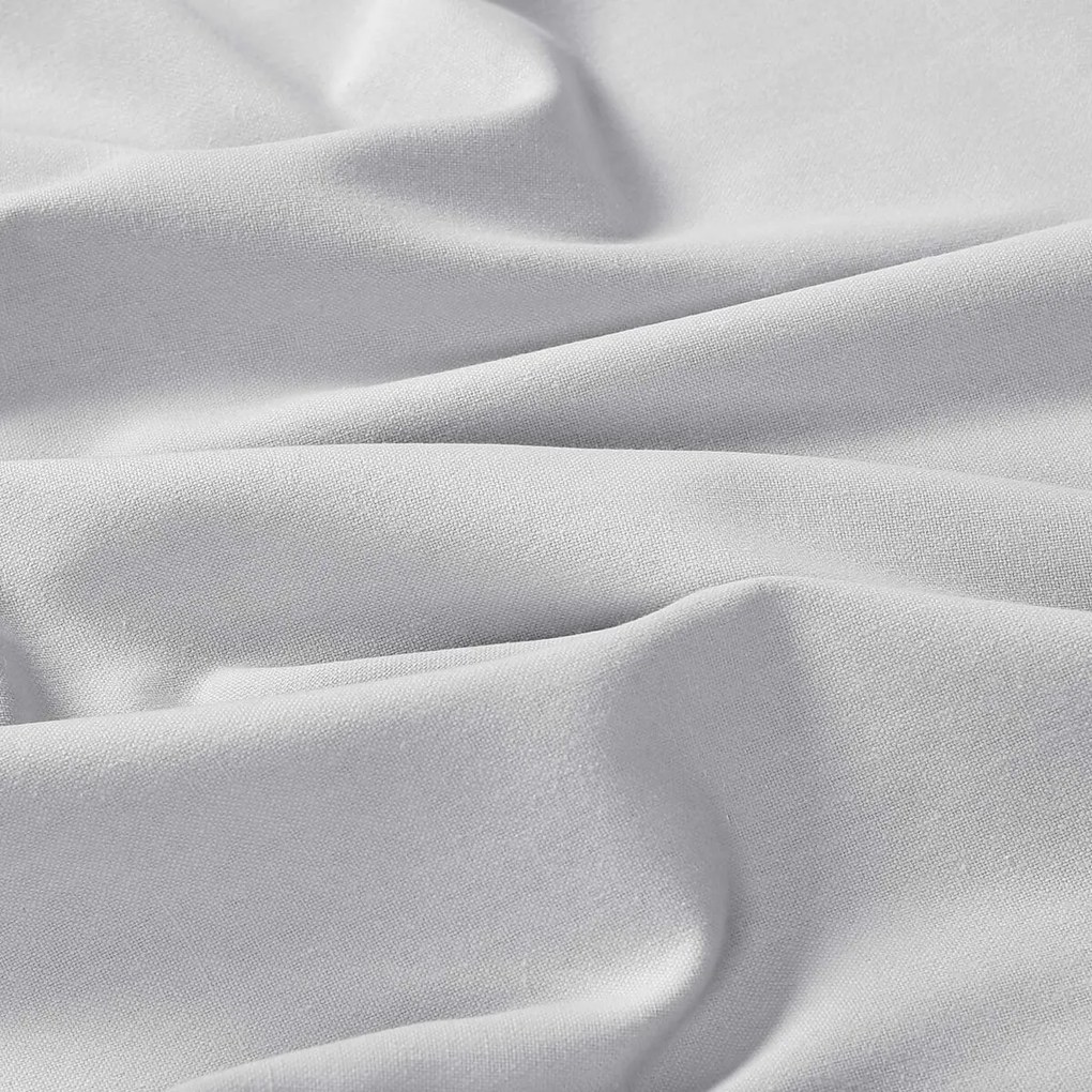 Goldea napínacia plachta z ľanovej zmesi - sivá 90 x 200 cm