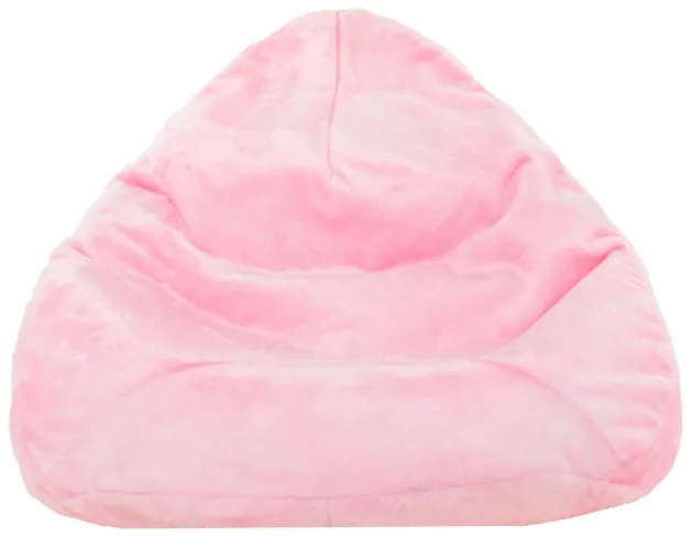 Sedací vak DROP XXL Yeti ružový